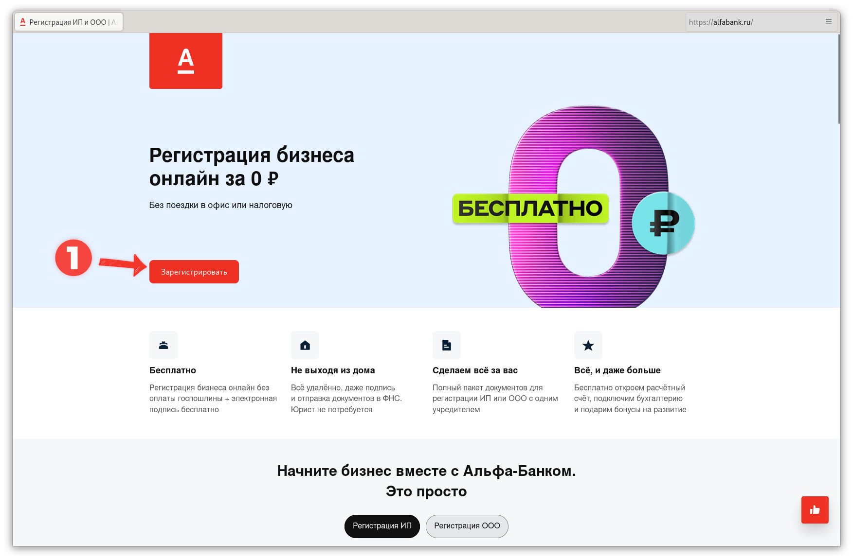 Выбор банка для регистрации ИП